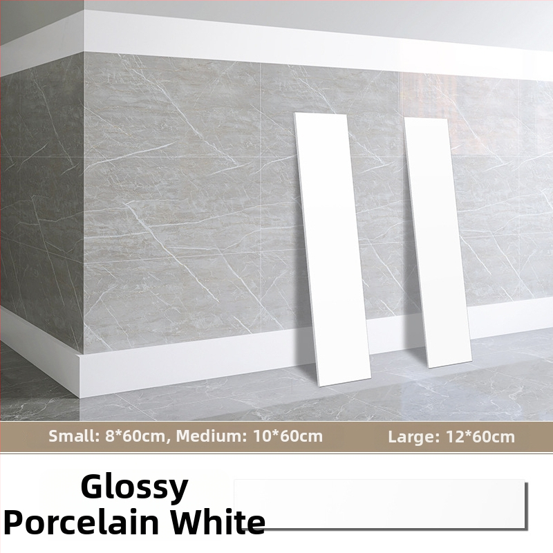 Samolepiaca nálepka na stenu – samolepiaca líšta pod stenu, PET materiál, moderný minimalistický štýl, vhodné do obývačky, spálne, pracovne, kuchyne a kúpeľne.