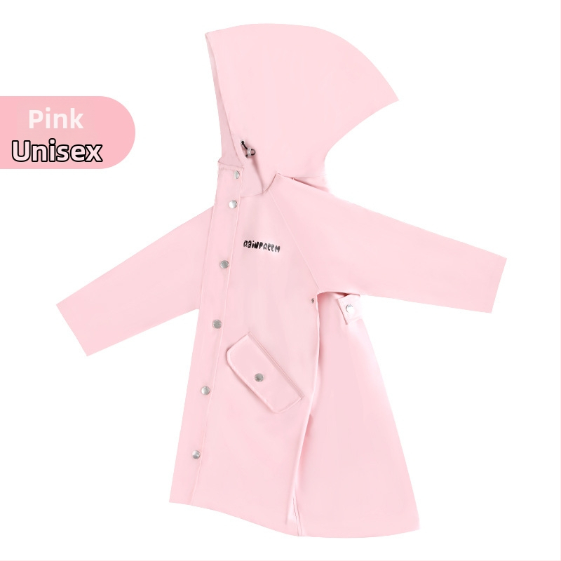 Detské pončo do školy, karikatúrny štýl, pletená látka, vodotesná PU vrstva, prispôsobiteľné logo