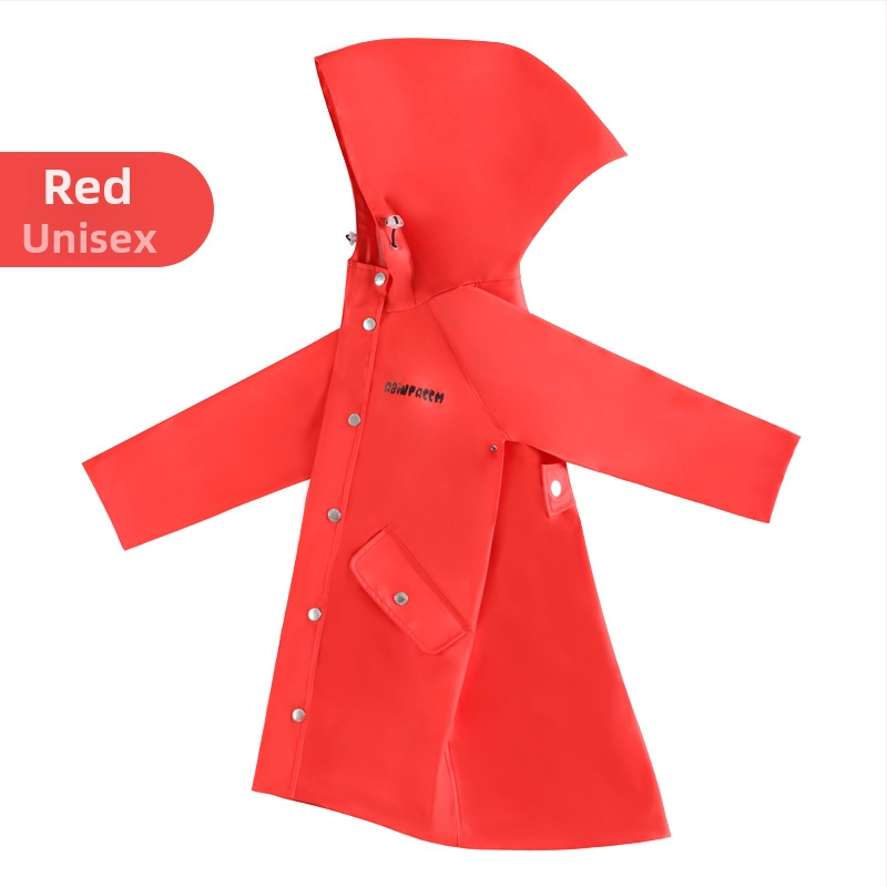 Detské pončo do školy, karikatúrny štýl, pletená látka, vodotesná PU vrstva, prispôsobiteľné logo