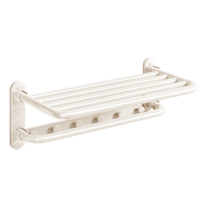 Stojan na uteráky do kúpeľne, hliník, povrchová úprava striekaným plastom, moderný minimalizmus; dostupné zostavy od 2-6 dielov