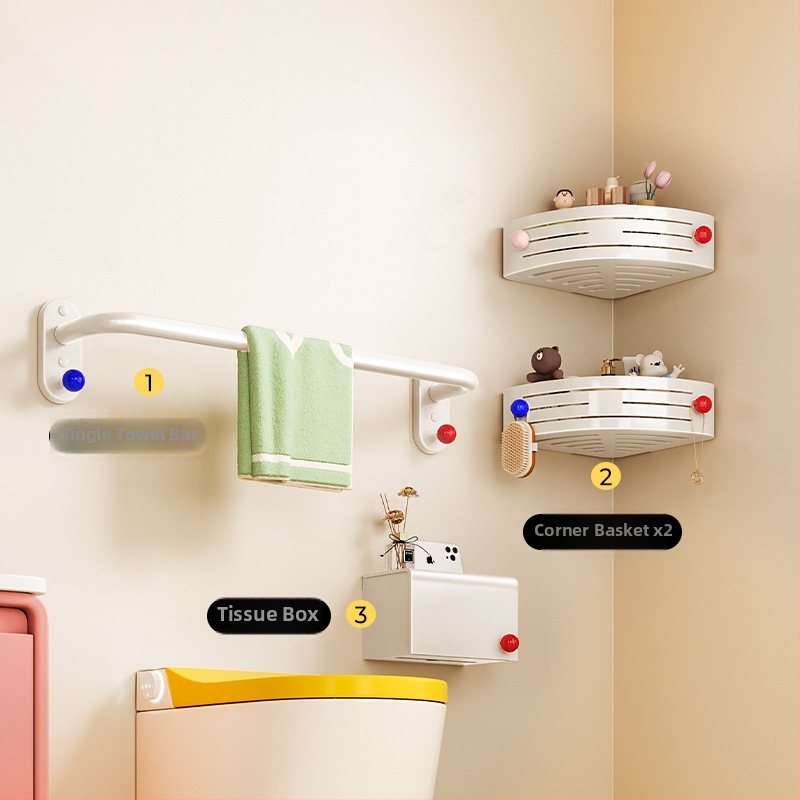 Stojan na uteráky do kúpeľne, hliník, povrchová úprava striekaným plastom, moderný minimalizmus; dostupné zostavy od 2-6 dielov