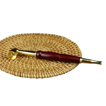 Držiteľ na cigarety – Meďový materiál, značka Tang Teng, kovová ozdoba čínskeho štýlu.