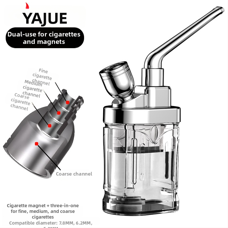 Cigaretový ústny filter s tromi režimami — hrubý, stredný, tenký, z plastu