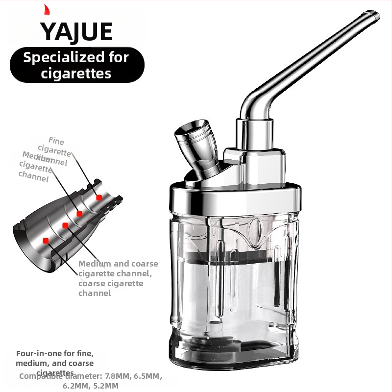 Cigaretový ústny filter s tromi režimami — hrubý, stredný, tenký, z plastu