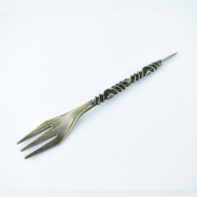 Kovový set vidličiek pre dýmku Sheng Ling – pôvod Zhejiang, balenie 100 kusov, bez loga