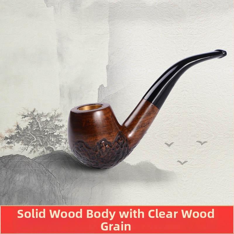 Zobo fajka zo santalového dreva s filtrom – suchá fajka s štyrmi použitím, tradičný štýl