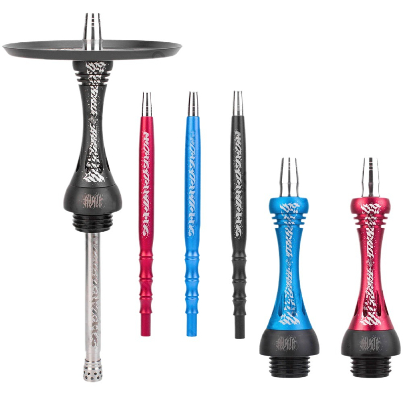 Nerezová oceľ Hookah set s jednou trubkou, 10-balenie darčekovej krabičky, možnosť tlače loga, ľahký luxusný štýl