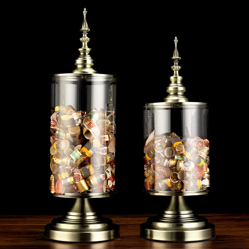 Cigarloong európsky štýl skladovacia dóza na štítky cigár – bez loga, bez možnosti personalizácie