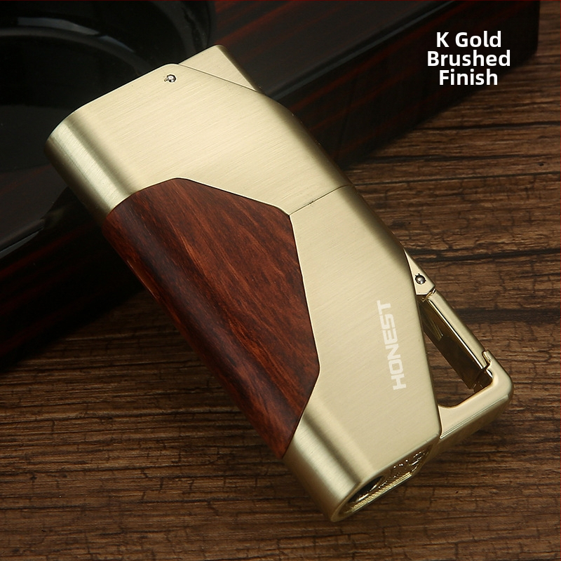 Vetruodolný kovový zapalovač s kľúčenkou, butánové palivo, tlač loga k dispozícii