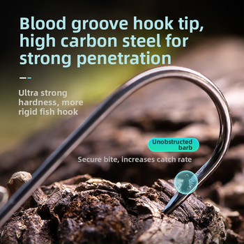 Chuangxin pliiomhak pehmete söödadega, teras ja barbs ranna kalapüügi jaoks