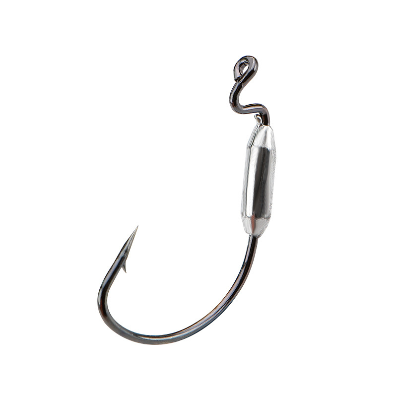 Chuangxin bodljasti crank udica s olovnom glavom, 200 komada u kutiji za obalni ribolov