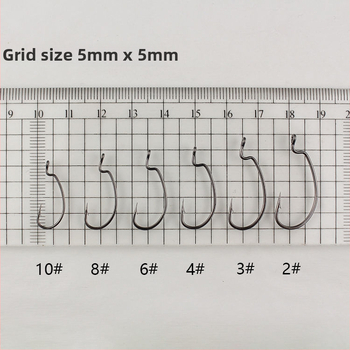 Háčik na ryby 9003 — posilnený háčik na nástrahy, oceľ s vysokým obsahom uhlíka, ostrý hrot