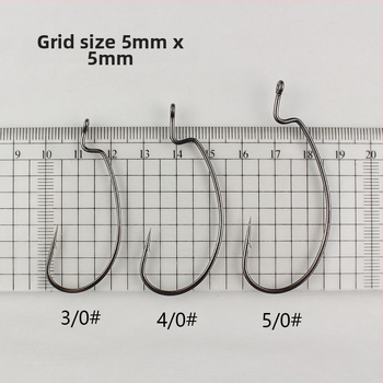 Háčik na ryby 9003 — posilnený háčik na nástrahy, oceľ s vysokým obsahom uhlíka, ostrý hrot