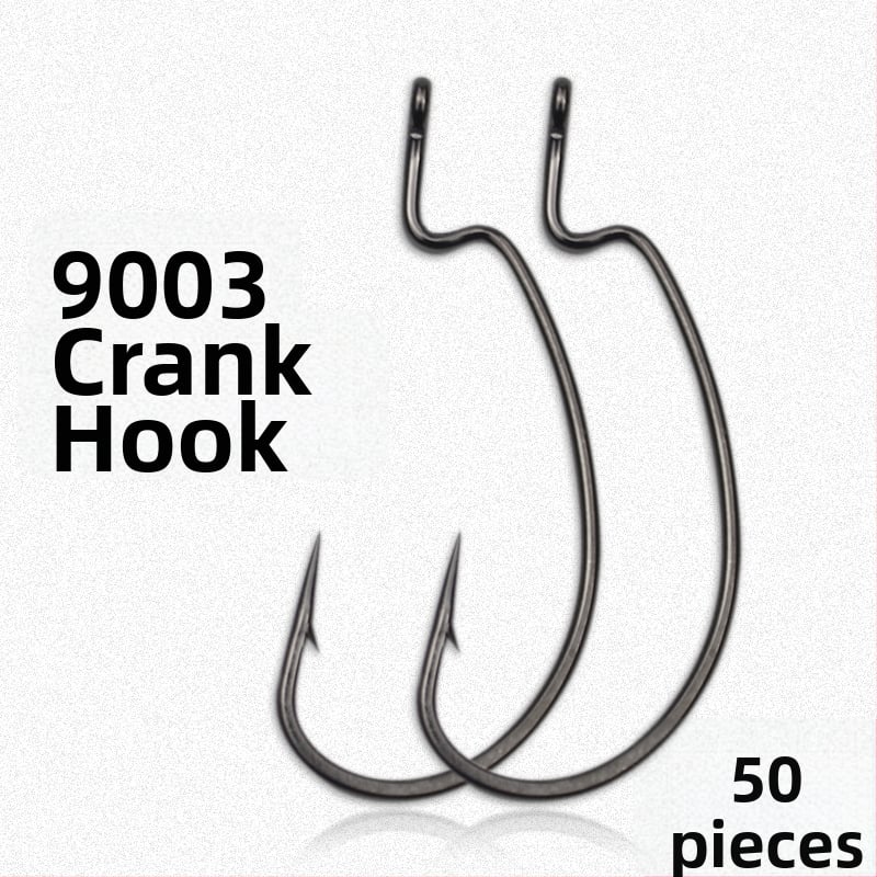 Háčik na ryby 9003 — posilnený háčik na nástrahy, oceľ s vysokým obsahom uhlíka, ostrý hrot