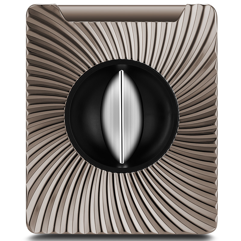 Strihac na cigary – CIGARLOONG, nerezová oceľ, V tvare, Prenosný, CE-25FZ1