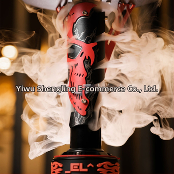 Nerezová oceľová súprava na vodnú fajku, model 008, krabica 10 kusov, štýl ľahký luxus