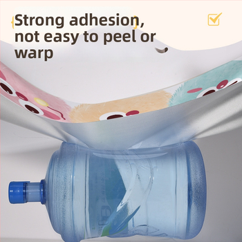 Samolepiace vodotesné PVC obklady na stenu do obývačky s detskou kreslenou dekoráciou, moderný minimalistický štýl