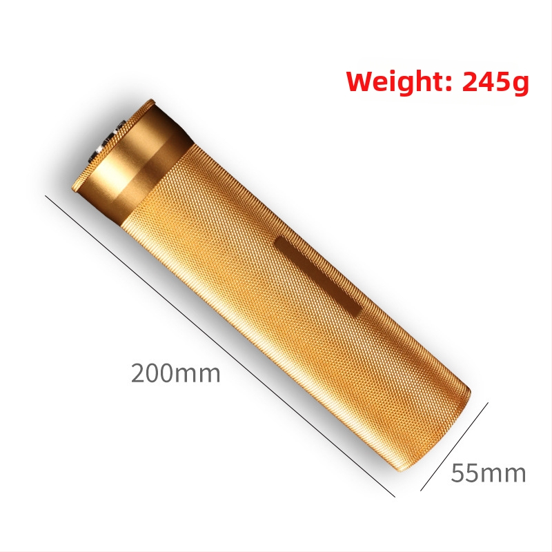 Zvlhčovač cigár s vlhkomerom, balenie 3-4 kusov, uzavreté a udržiava vlhkosť, prenosná kovová trubka