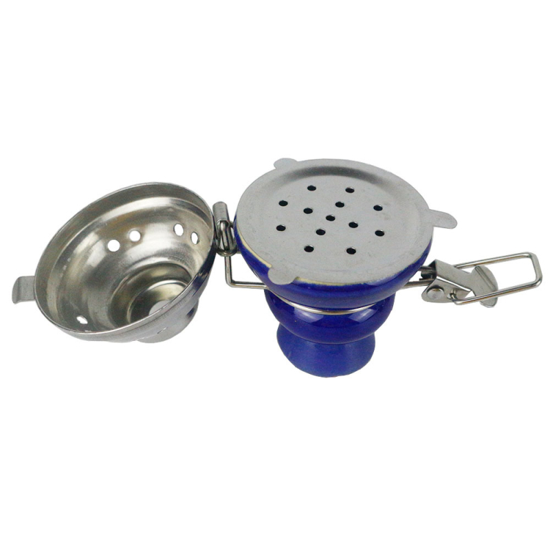 Keramická miska na vodnú dýmku, opakovane použiteľná, prispôsobiteľná, dekoratívna.