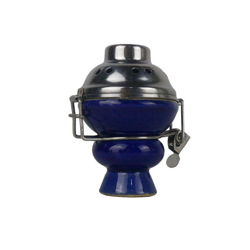 Keramická miska na vodnú dýmku, opakovane použiteľná, prispôsobiteľná, dekoratívna.