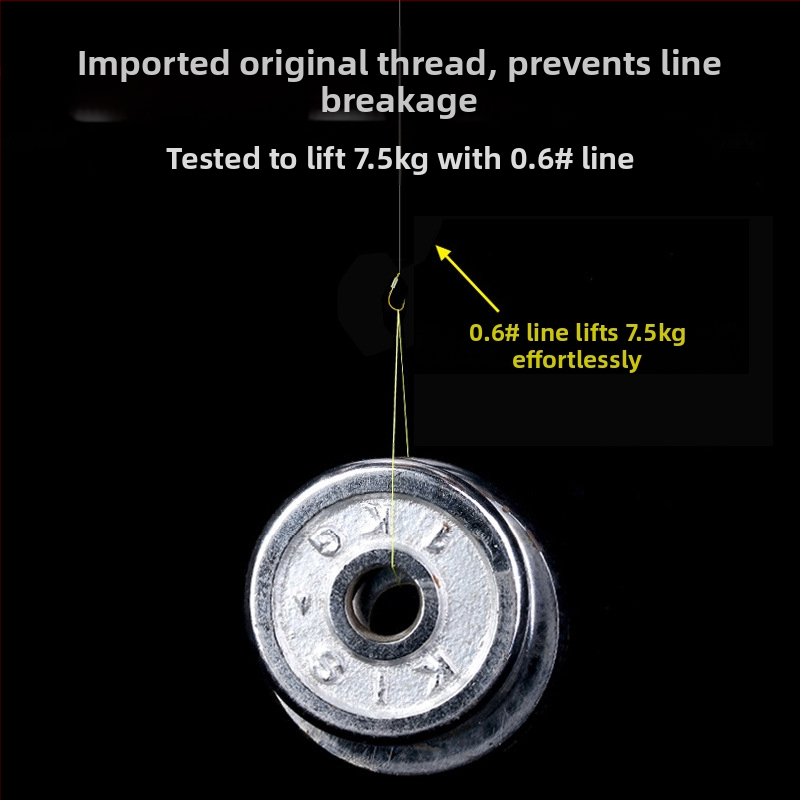 Rybársky háčik - zlatá manžeta, dvojitý háčik, s ostňami, na riečny rybolov - Yingke
