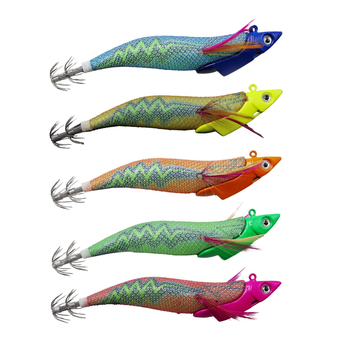 Drvena udica za škampe i lignje – broj 3.5, morski ribolov s brodom, podrijetlo Kina, kategorija: ribolovna udica