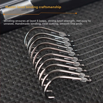 Obyčajný rybársky háčik — dvojitý háčik, proti zamotaniu, zlatý manžet, ostrosť