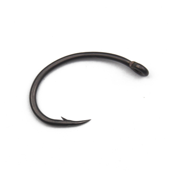 Sada rybárskych háčikov s hrbovým a nakloneným otvorom s prstenom, kovový teflónový trubka; pre sumca a kapra; Materiál: 54122; Značka: Other