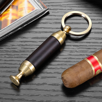 Dvojfunkčný nástroj na cigare – nerezová oceľ, prenosný, s vývrtkou na cigare a držiakom ihly CF-24L1