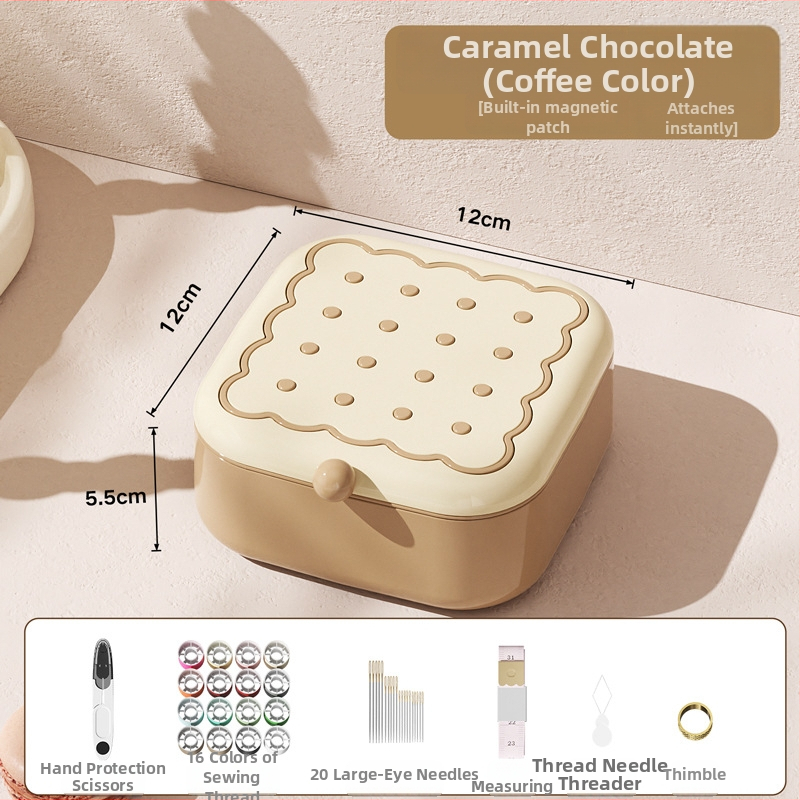 Šijací set – domáci, praktický, ručne vyrobený, prenosný magnetický mini set; Značka Youqin; Model F997T7M97J6665; Obsah balenia: 54 ks; Hrubá hmotnosť: 290 g