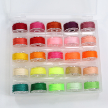 Sada cievok šijacích nití v plastovej krabičke - Séria Suit, 100 ks, cca 220 g, Zhejiang