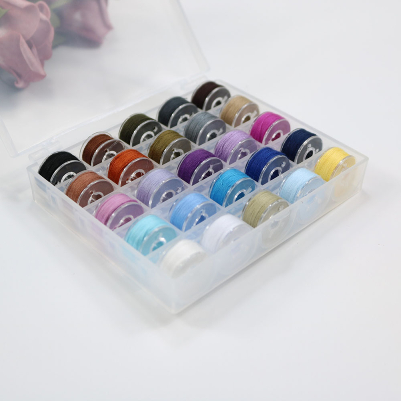Sada cievok šijacích nití v plastovej krabičke - Séria Suit, 100 ks, cca 220 g, Zhejiang