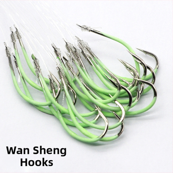 Morský rybársky háčik, s tŕňmi, na rybolov z lode, 500 kusov v balení, značka Yifeng