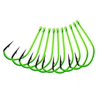 Lidao lumineskujúci tubový háčik na rybolov, pre morské rybárstvo, model Maruse, balenie 500 ks