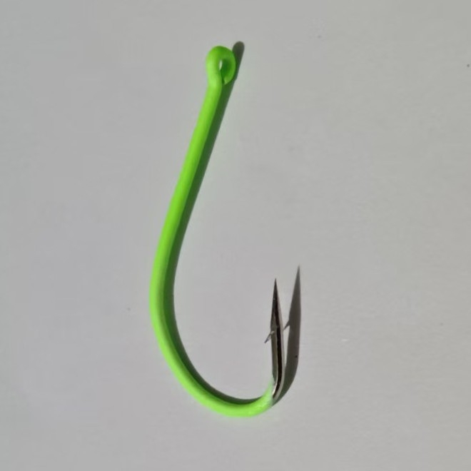 Lidao lumineskujúci tubový háčik na rybolov, pre morské rybárstvo, model Maruse, balenie 500 ks