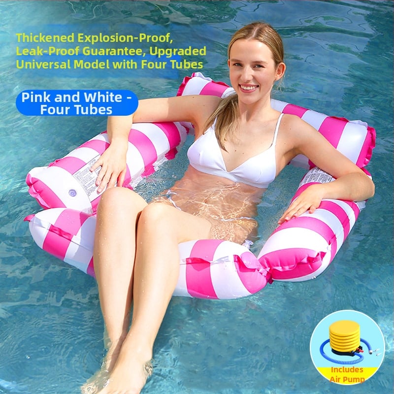 Nafukovacia plávajúca platňa do bazéna – Plastový materiál, Búna, Vodný valec, Podpora funkcie