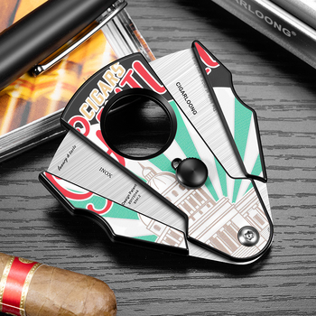 CIGARLOONG nerezový rezací nástroj na cigare CL-SJ51 | štýl: ľahký luxus, jednoduchý dizajn