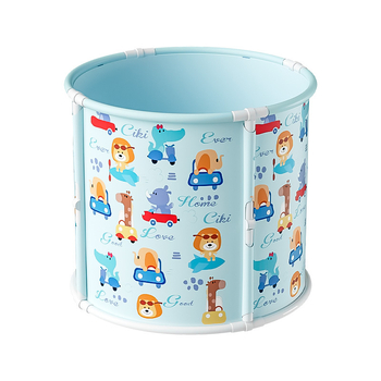 Mobiko Skladacie vedro na kúpanie, bez montáže, z plastu, univerzálne pre dospelých a deti, zosilnené prevedenie