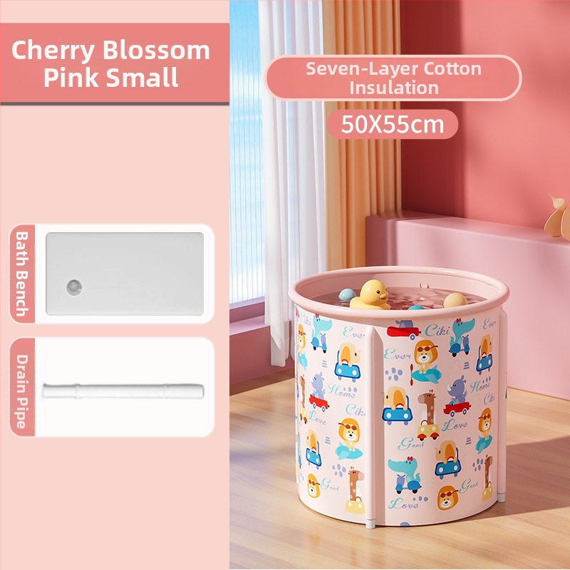 Mobiko Skladacie vedro na kúpanie, bez montáže, z plastu, univerzálne pre dospelých a deti, zosilnené prevedenie