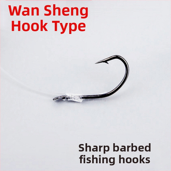 Yifeng morské rybárske háčiky, 8#–30#, balenie 200 ks