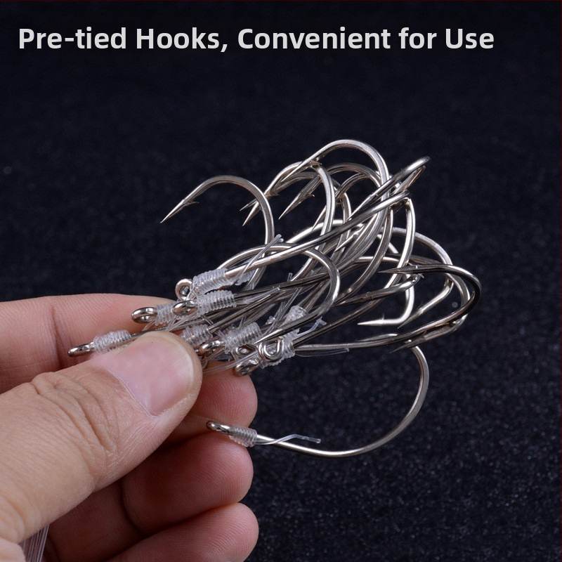 Yifeng morské rybárske háčiky, 8#–30#, balenie 200 ks