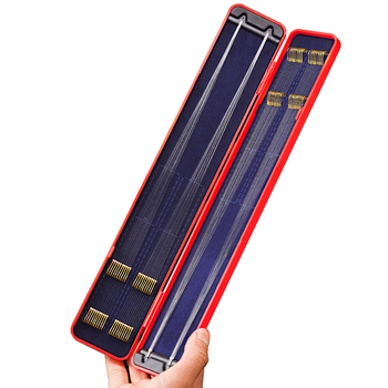 Minghai komplet zlatnih kukica s dvostrukim kukicama, unaprijed vezanim vodilom, bodlje, za rezervoar i jezero