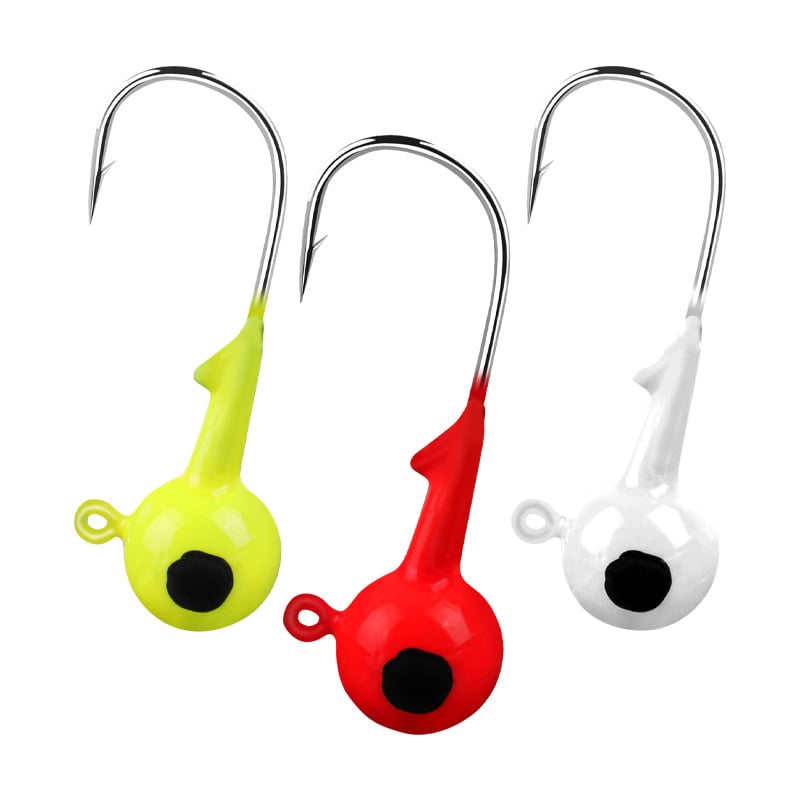 Olovno udica s glavom za mekane mamce, s bodljom, broj udice 17, materijal: olovo, za ribolov na plaži uz ocean