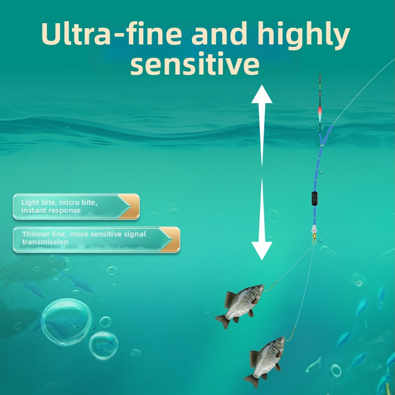 Zhiqi ribarski kukica: dvostruka kuka, br. 4, s bodom