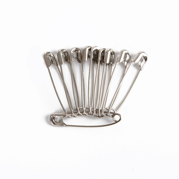 Jushun železný špendlík, galvanizovaný alebo niklovaný povrch, jednoduchý štýl