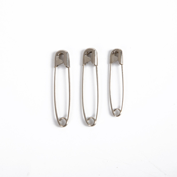 Jushun železný špendlík, galvanizovaný alebo niklovaný povrch, jednoduchý štýl