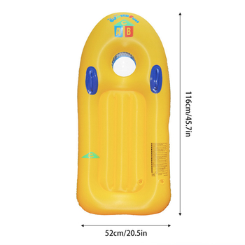Pūšamā sērfa dēļa bērniem, PVC materiāls, pārnēsājams ūdens rotaļlieta