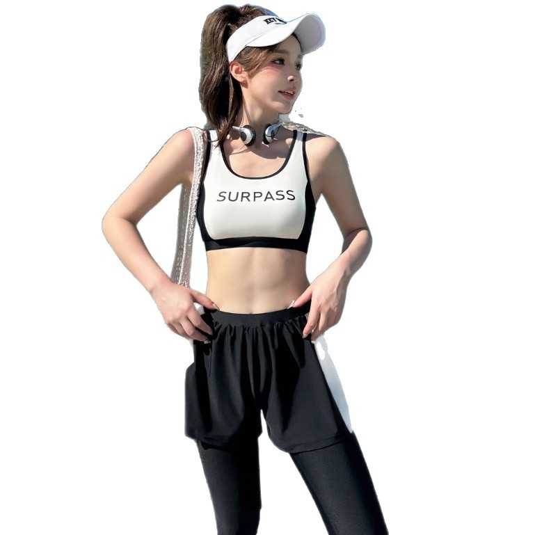 Dámsky set rash guard s dlhým rukávom a dlhými nohami pre surfovanie a potápanie; polyester 80%, 220 g/m²; podšívka 100% polyester; s vložkou na hrudník