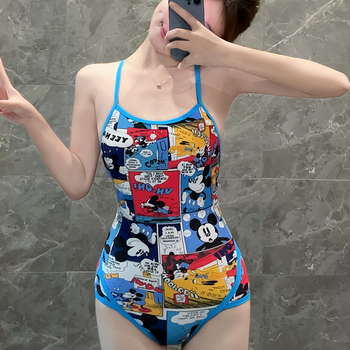 Ženské jednodielne plavky, s výstužou na prsiach bez kostíc, 85% polyester, potlač