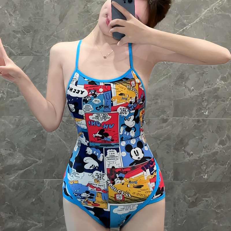 Ženské jednodielne plavky, s výstužou na prsiach bez kostíc, 85% polyester, potlač